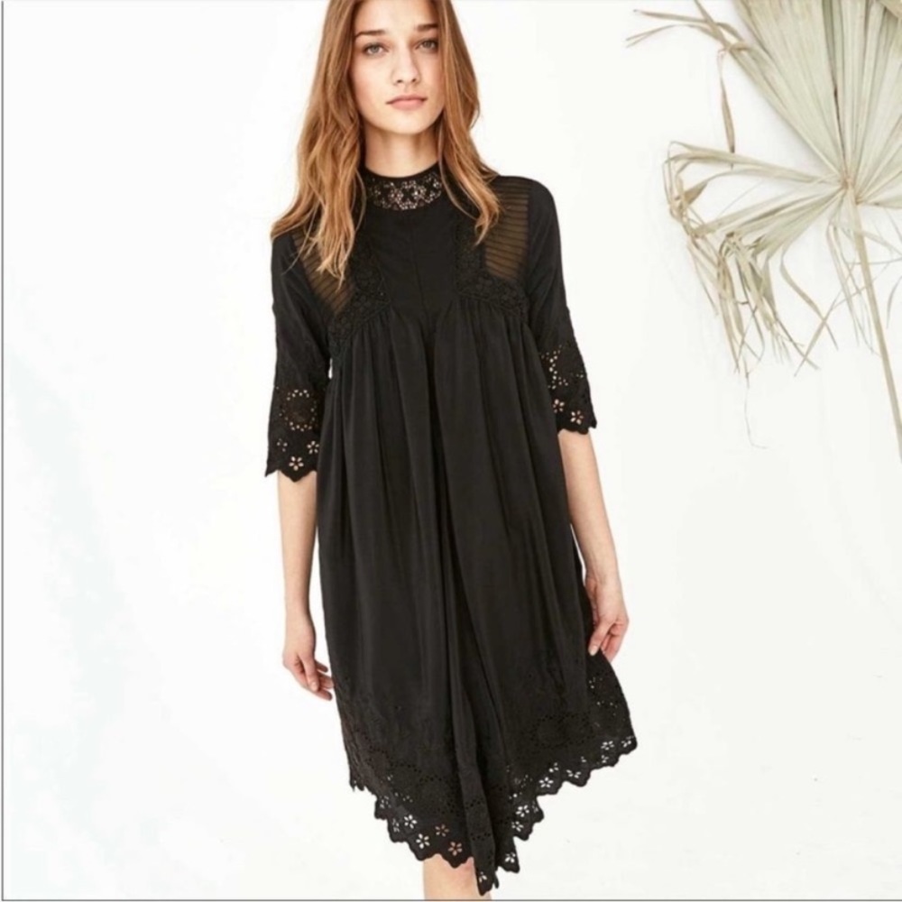 Ulla Johnson Silk eyelet dress
